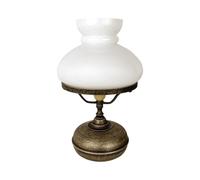 Licht-Erlebnisse Emilia Lampada Da Tavolo Bronzo Antik Opaco 36,5 Cm E27