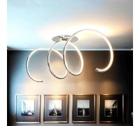 Licht-Erlebnisse Lampada da soffitto LED design a onda 2300 lm 3000 K Moderna lampada da soffitto per interni illuminazione soggiorno sala da pranzo