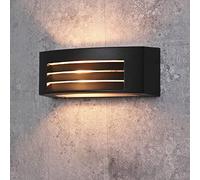 Licht-Erlebnisse lampada parete rustica in grigio E27 fino a da 20 watt luce per esterni IP44 lampada da parete per Cortile & GIARDINO