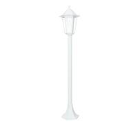 Licht-Erlebnisse Lampione da giardino Paris elegante piantana bianco stile antico rustico E27 impermeabile IP44 ideale per esterni: per giardino e cortile