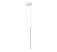 Licht-Erlebnisse Petera Pendelleuchte 1 Luce G9 Bianco Acciaio Larghezza 15 cm