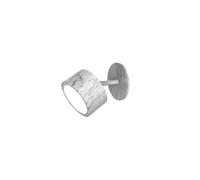 Licht-Erlebnisse Rheydt LED Applique Parete Marmo Dimmer Touch 3000K IP20