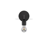 Licht-Erlebnisse Wandlampe Interna Piccola Nera Metallo E27 15.5 cm Moderno
