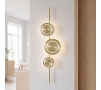 Licht-Erlebnisse Wandleuchte LED Indirekt Dimmer Oro 120 cm 1008 lm 3000 K