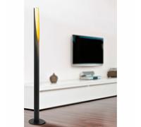 LICHT-TREND Lampada Da Terra LED Franca Retro Nero, Oro GU10, 137 cm