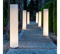LICHT-TREND Luce Esterna Piantana Fity Mini Bianca, 100 cm, IP65, 230V