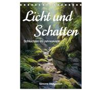 Licht und Schatten - Schluchten im Jahreskreis (Tischkalender 2026 DIN A5 hoch), CALVENDO Monatskalender: Magischer Schluchtenkalender - Zwölf Monate malerische Poesie