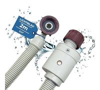 Lichtblau Aquastop 2980 I 2,0 m, per lavatrice e lavastoviglie, angolo 3/4", con valvola di sicurezza e filtro antisporco, tubo di alimentazione, lavastoviglie da tavolo