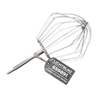 LICHTBLAU Frusta in metallo 00659891 per robot da cucina Bosch I Altezza regolabile I Adatto per MUM4 e MUM5 I Frusta I Accessori per robot da cucina Bosch 659891