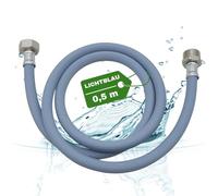 LICHTBLAU Prolunga tubo di alimentazione I 0,5 m I con verricello metallico Lavastoviglie Connettore I 3/4 pollici I Tubo di alimentazione dell'acqua universale utilizzabile Produttore indipendente