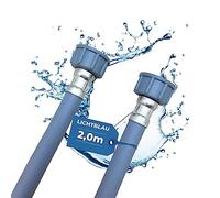 Lichtblau Tubo di alimentazione lavatrice lavastoviglie 2979 attacco, lungo 2 m I 3/4 pollici dritto/dritto con guarnizione I tubo carico acqua universale indipendentemente dal produttore