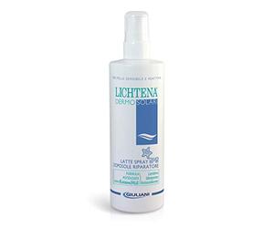 Lichtena dermo solari latte spray bimbi doposole riparatore 350ml 54172 idrata