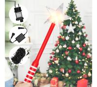 Lichterkette Interno 300 LED Warmweiß Con Telecomando 220V Alimentatore