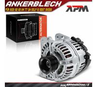 Lichtmaschine Generator 90A 12V 6 Rippen 2 Poli Audi A3 8L TT VW Golf 4 5 Bora