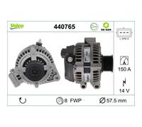 Lichtmaschine Generatore 14 V 150 A VALEO Ø 58 mm für u.a. LAND ROVER DISCOVERY