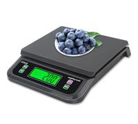 LICHUXIN Bilance Cucina elettroniche 30kg / 1g Bilancia Digitale for Alimenti Cottura Domestica Cottura di Frutta Bilance multifunzionali Certificazione CE (Color : Black, Size : 25kg-1g)
