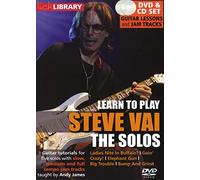 Lick Library: Learn To Play Steve Vai - The Solos [Edizione: Regno Unito]