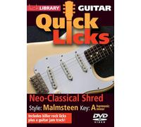 Lick Library: Quick Licks For Guitar - Malmsteen Neo-Classical Shred
