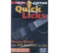 Lick Library: Quick Licks - Kirk Hammett Heavy Metal