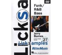 Lick Samples - Funk/R''n'B (DVD) Jerry Barnes Katreese Barnes Skoota Warner