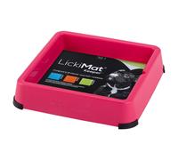 LickiMat Keeper Fucsia Supporto per Lickimats,25,3x25,3cm,Lavabile Lavastoviglie