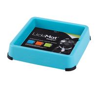 LickiMat Keeper Turchese Supporto Per LickiMats 25,3x25,3cm Per Cani