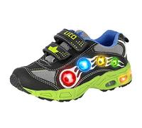 Lico Adrian V Blinky, Scarpe da Ginnastica, Bambini e ragazzi, Nero/Royal Blue/Green, 27 EU