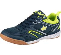 Lico Airsoft Indoor, Scarpe da Ginnastica per Ambienti Interni Unisex-Adulto, Marine/Lemon/Weiss, 42 EU