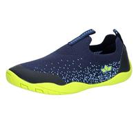 Lico Aride Stretch, Scarpe a Piedi Nudi Unisex-Bambini, Blu Marino Limone, 24 EU