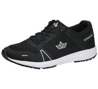 Lico Basildon, Scarpe da Ginnastica Unisex-Adulto, Nero/Bianco, 46 EU
