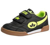 Lico Bernie V, Scarpe Sportive Indoor Unisex-Bambini e Ragazzi, Blu (Schwarz/Lemon), 33 EU