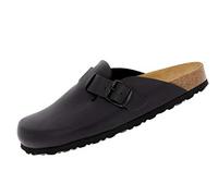 Lico Bioline Clog, Ciabatte Uomo, Nero (Nero/Lemon), 42 EU
