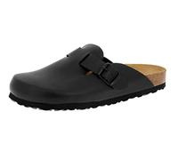 Lico Bioline Clog, Ciabatte Uomo, Nero (Nero/Lemon), 46 EU