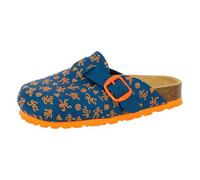 Lico Bioline Clog Kids, Zoccoli Unisex Adulto, Blau Orange, 40 EU
