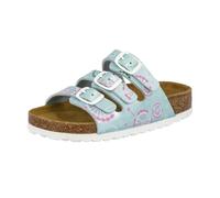 Lico Bioline Flower Kids, Pantofole a Collo Basso, Bambine e ragazze, Verde (Mint), 32 EU