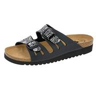 Lico Bioline Lady Classic, Pantofole a Collo Basso Donna, Black Silber, 40 EU