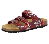 Lico Bioline Leave, Pantofole Donna, Rosso Bordeaux, 40 EU