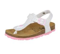 Lico Bioline Starprint - Ciabatte Bambina, Bianco (Weiss/Rosa Weiss/Rosa), 38 EU