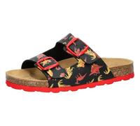 Lico Bioline Universe 38 EU - Pantofole, Colore: Nero/Rosso/Giallo