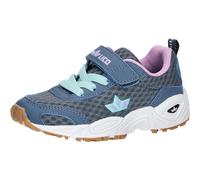 Lico Bronte Vs, Scarpe da Ginnastica per Interni Unisex - Bambini e Ragazzi, Grigio Viola Turchese, 35 EU
