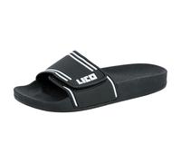 Lico Coast V Scarpe da Spiaggia e Piscina, Unisex Adulto, Nero (SCHWARZ/WEISS), 46