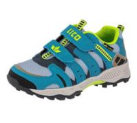Lico Fremont V Scarpe da Arrampicata Basse Unisex - Bambini e ragazzi, Grigio/Blu/Lemon, 31 EU