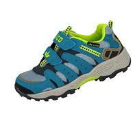 Lico Fremont V Scarpe da Arrampicata Basse Unisex - Bambini e ragazzi, Grigio/Blu/Lemon, 37 EU