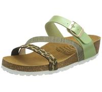 Lico Natural Glitter, Ciabatte Donna, Grün, 37 EU