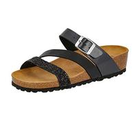 Lico Natural Glitter, Ciabatte, Donna, Nero, 39 EU