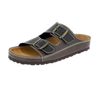 Lico Natural Man, Pantofole a Collo Basso Uomo, Marrone (Braun/Schwarz Braun/Schwarz), 46 EU