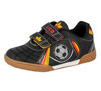 Lico Nikos V, Scape per Sport Indoor, Nero (Schwarz/Rot/Gold Schwarz/Rot/Gold), 36 EU