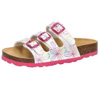 Lico Bioline Flower Kids, Sabot, Bianco Multicolore, 38 EU