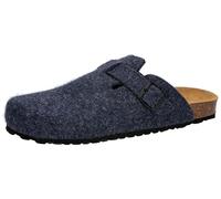 Lico Pantofole da uomo Bioline Clog Nature, Blu, 44 EU