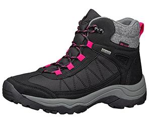 Lico Randers, Stivali da Neve Donna, Nero/Rosa, 38 EU